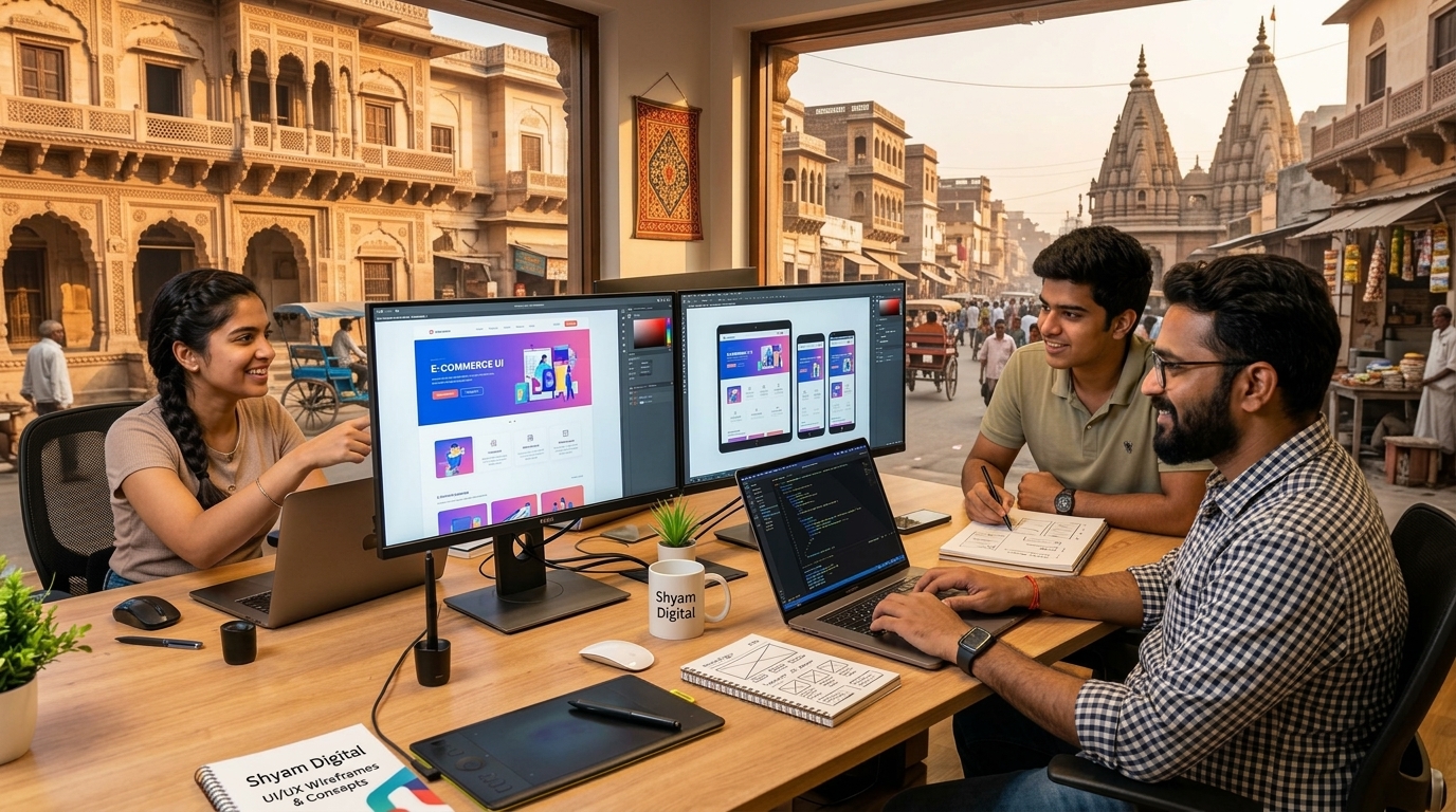 Indian Web Design & Development Team Workstation